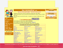 Tablet Screenshot of les-rencontres.com